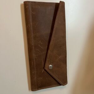 Elegant Brown Leather Wallet